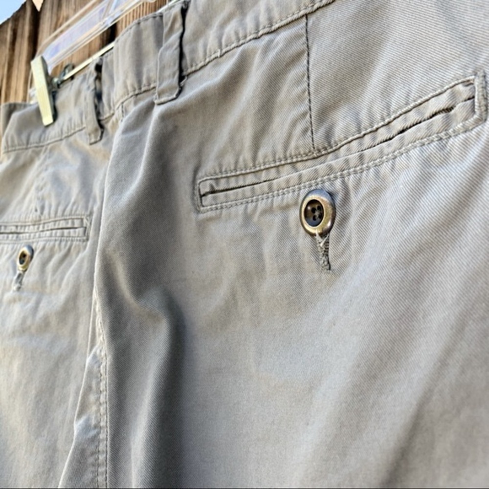 American Rag Grey Cotton Slim Straight Pants | 32 - Picture 3 of 6